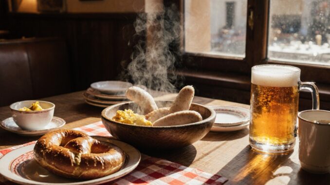 bayrisches Frühstück und Traditionen