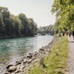 Naturspaziergang entlang der Isar